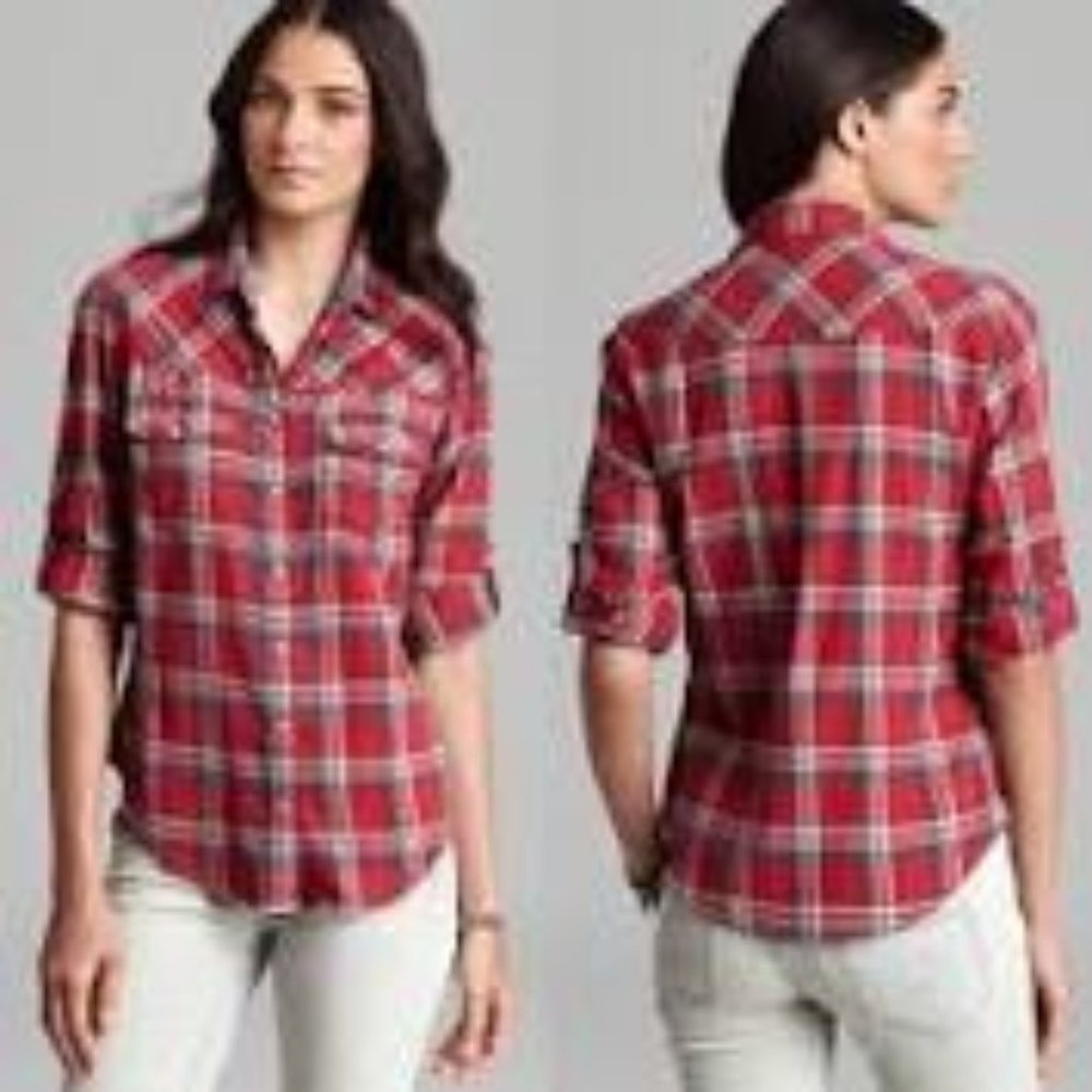 Jachs Girlfriend Flannel Shirt